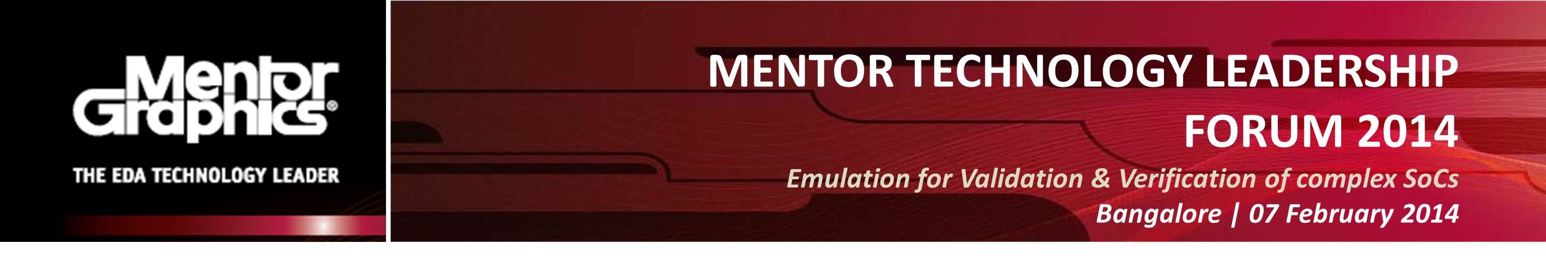 Mentor Technology Leadership Forum